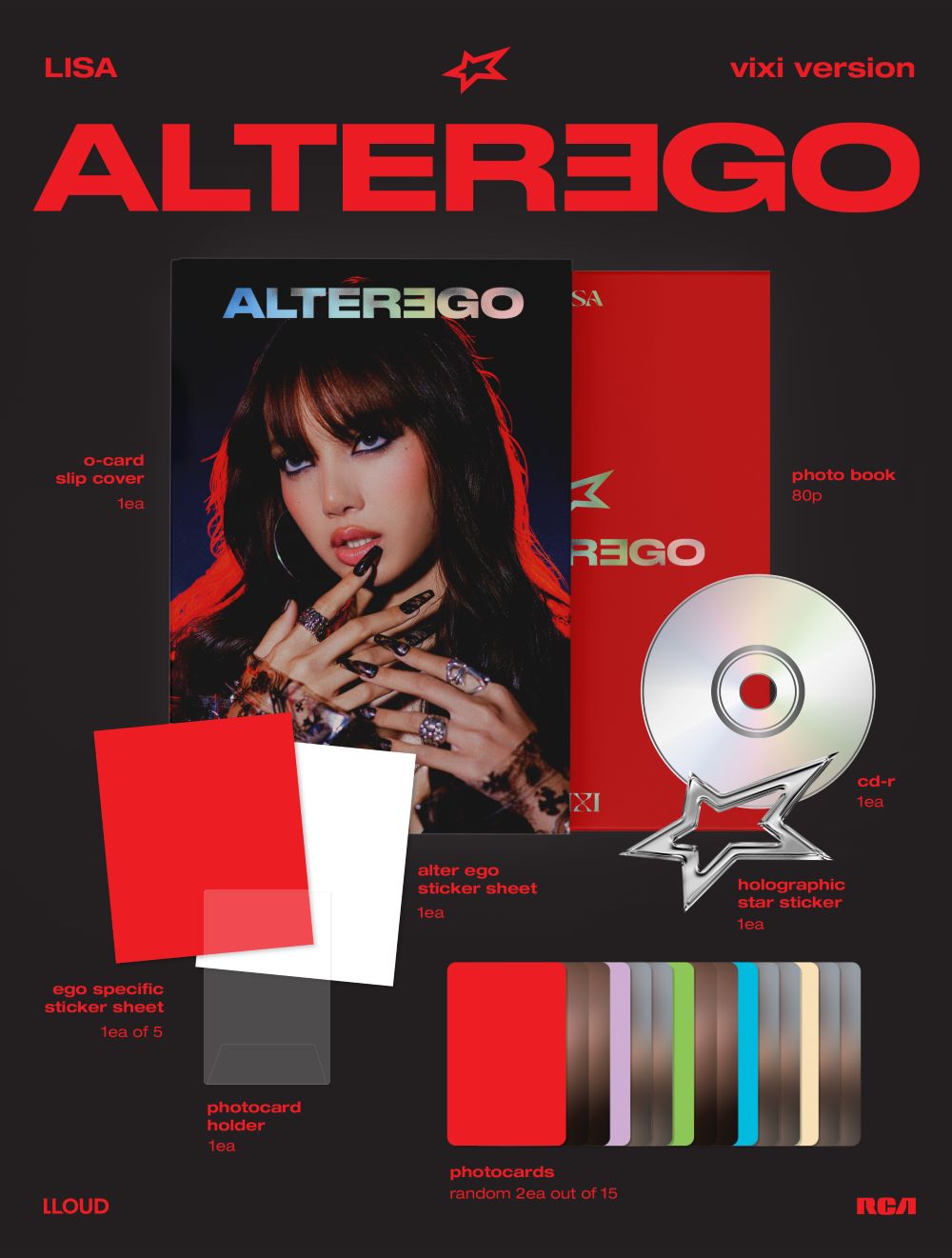 LISA - Alter Ego Photobook (5 Versions) – K-Towns