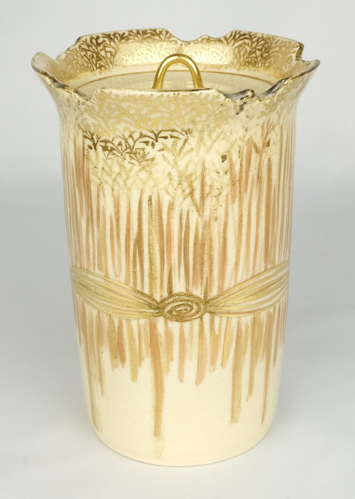 栗山園オンライン通販部 / 【出物】 淡々斎好束柴細水指 久世久宝