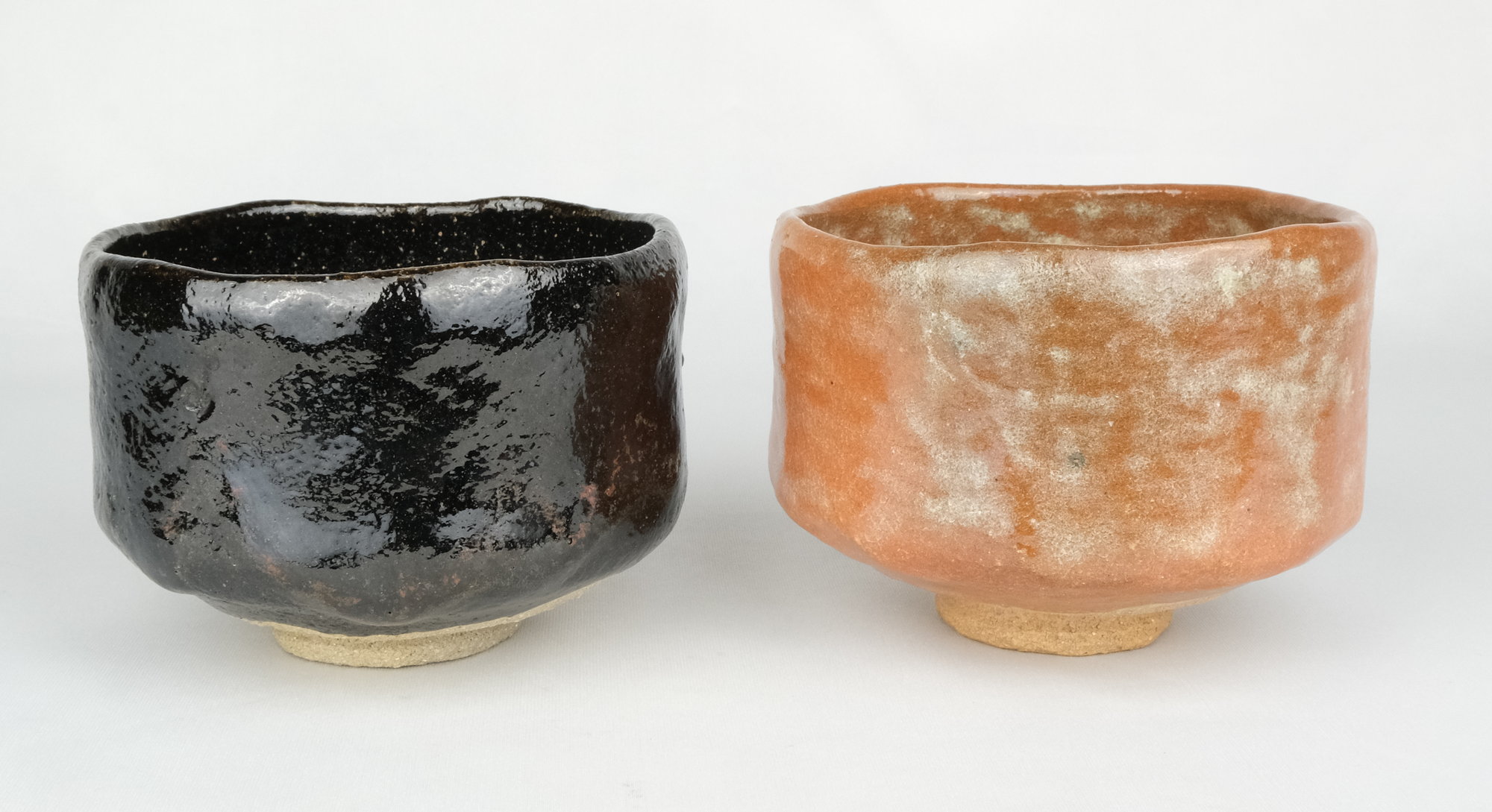 栗山園オンライン通販部 / 【出物】 赤黒茶碗一双入 3代中村道年