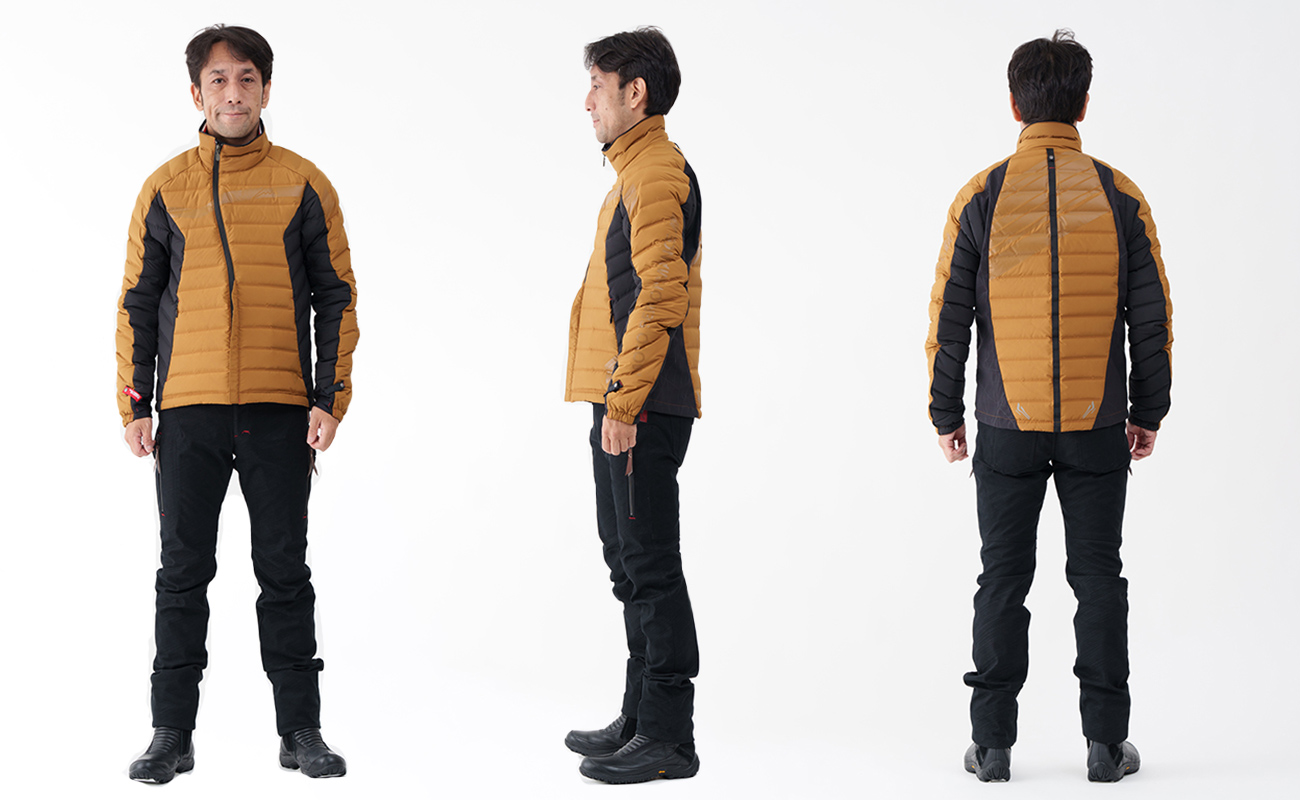 K-2842 ホワイトグースダウンジャケット クシタニ｜KUSHITANI JAPAN