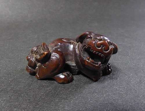 根付 獅子 販売 | 【骨董品買取】日本全国対応・老舗骨董店の古美術やかた