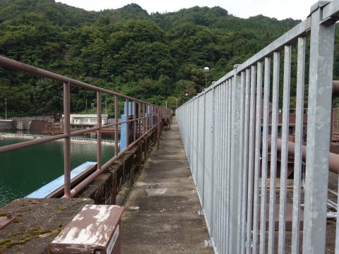 富山市 神通川第一ダム（歩鉄の達人）