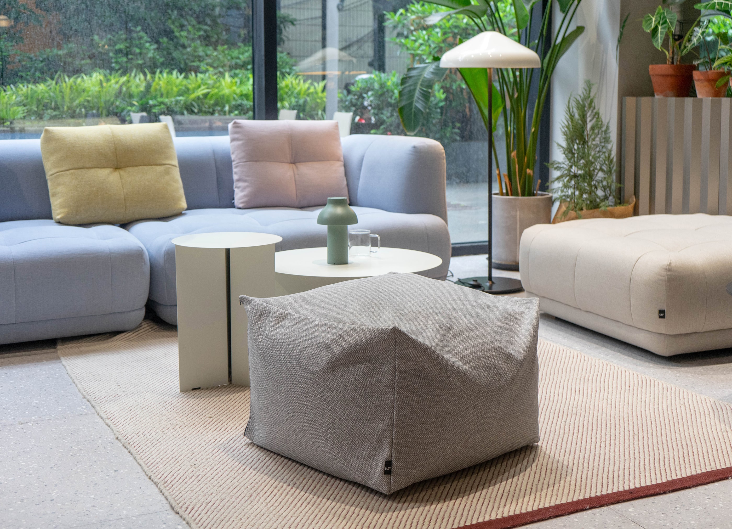 状態良】HAY POUF（プフ） マスタードカラー POUF | フロアクッション