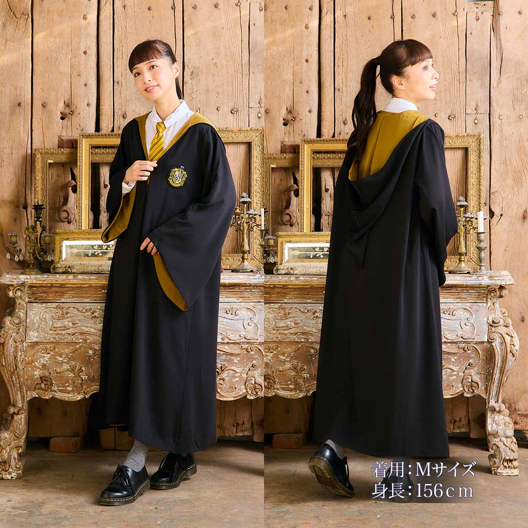 M】ハリー・ポッター ハッフルパフ 寮生Premiumローブ | ハリー