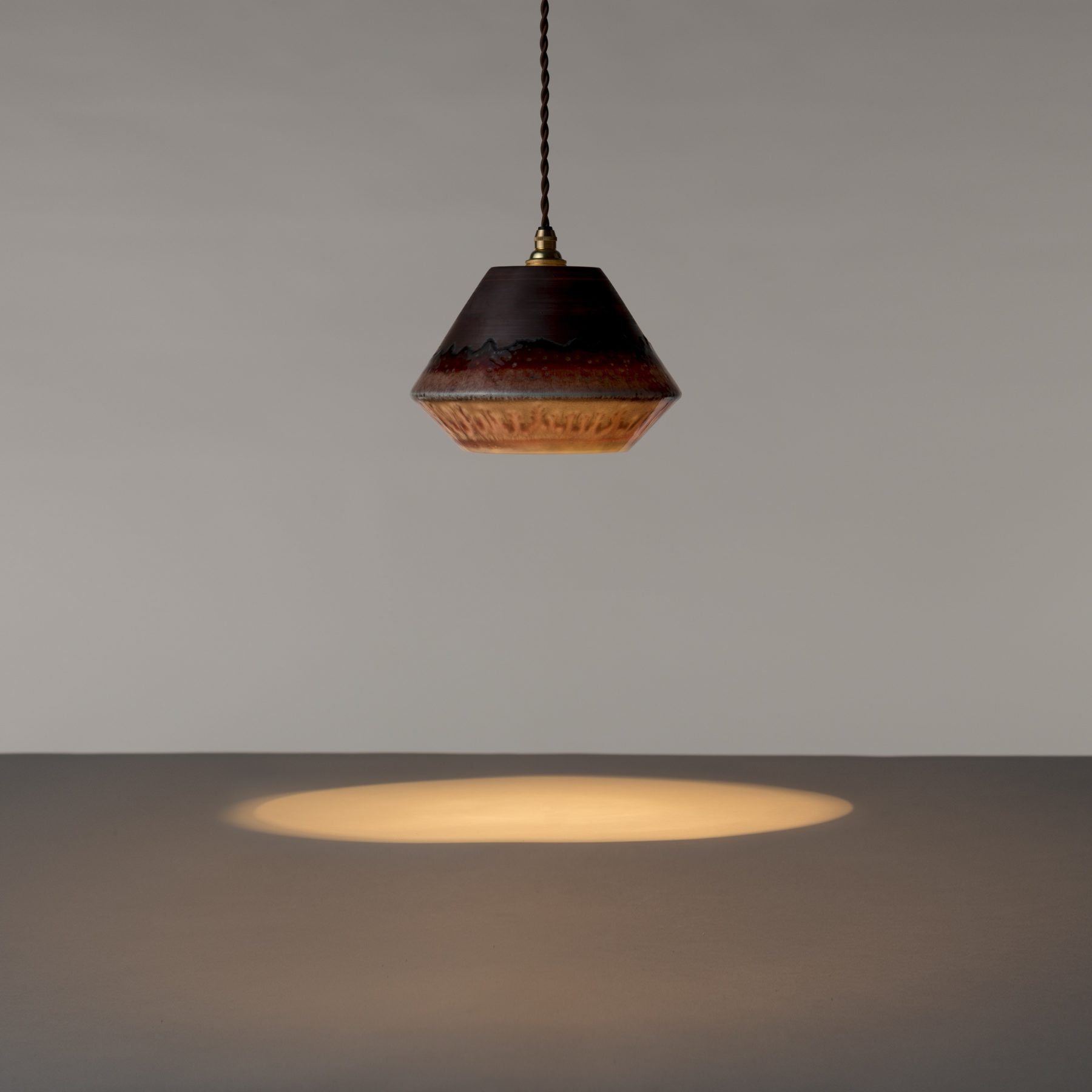 Marina マルヒロ タンクランプ M ペンダントライト 波佐見焼 タンク