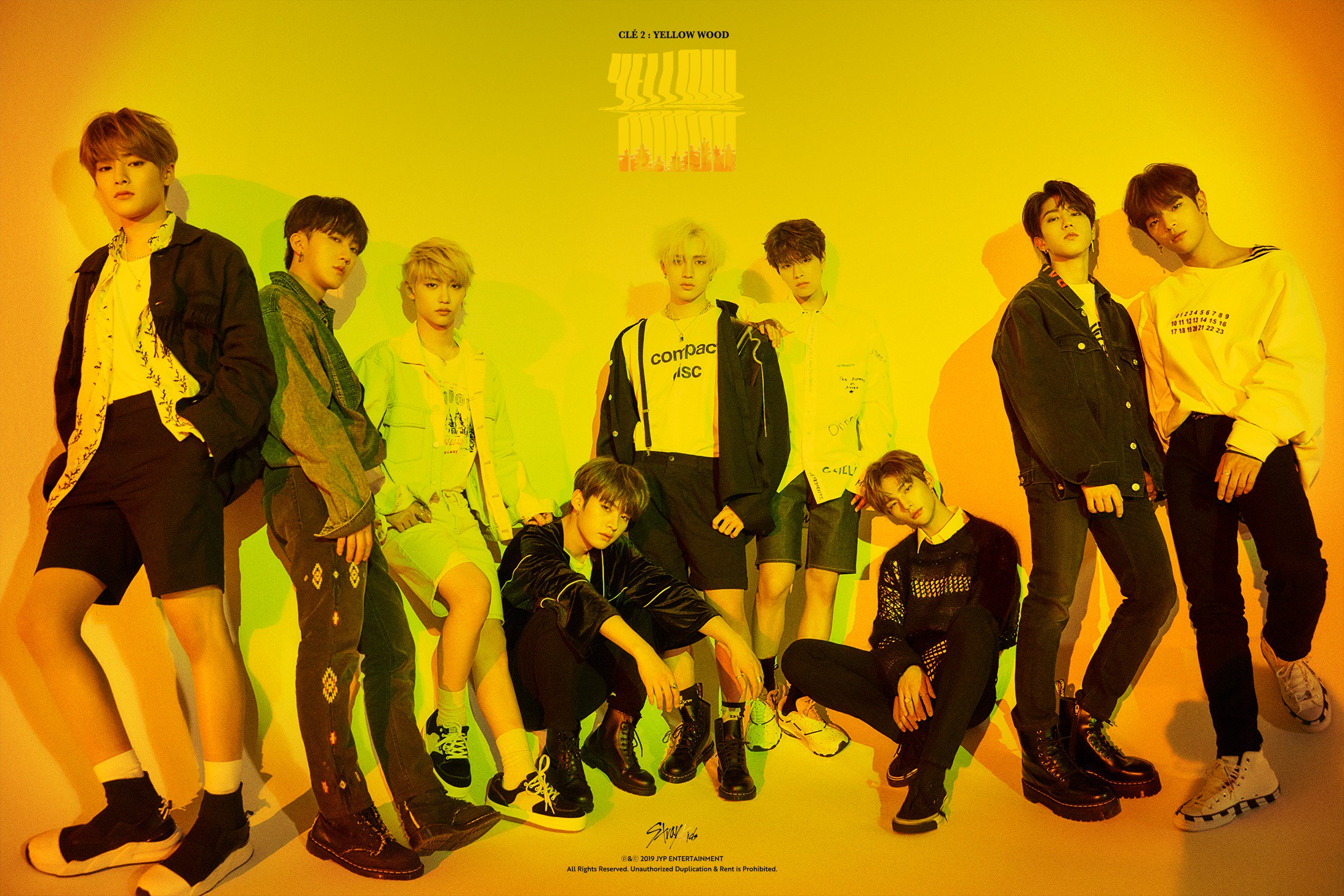 Stray Kids Launches Visual Attack With Striking Concept Photos For