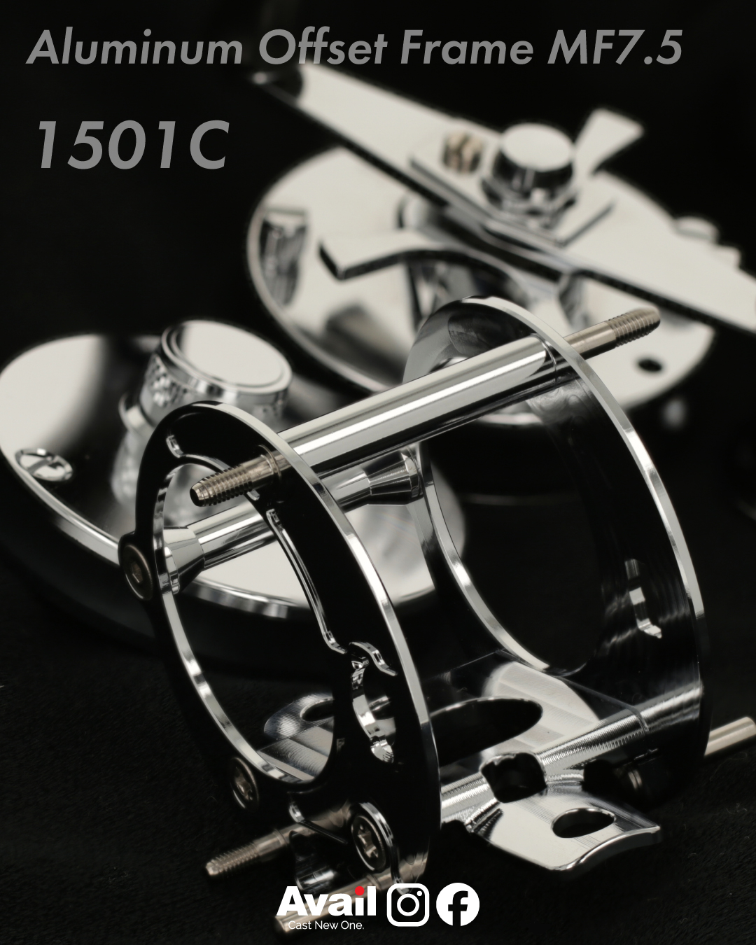 Avail] ABU Offset frame [MF7.5] for Ambassadeur 1500C/1501C