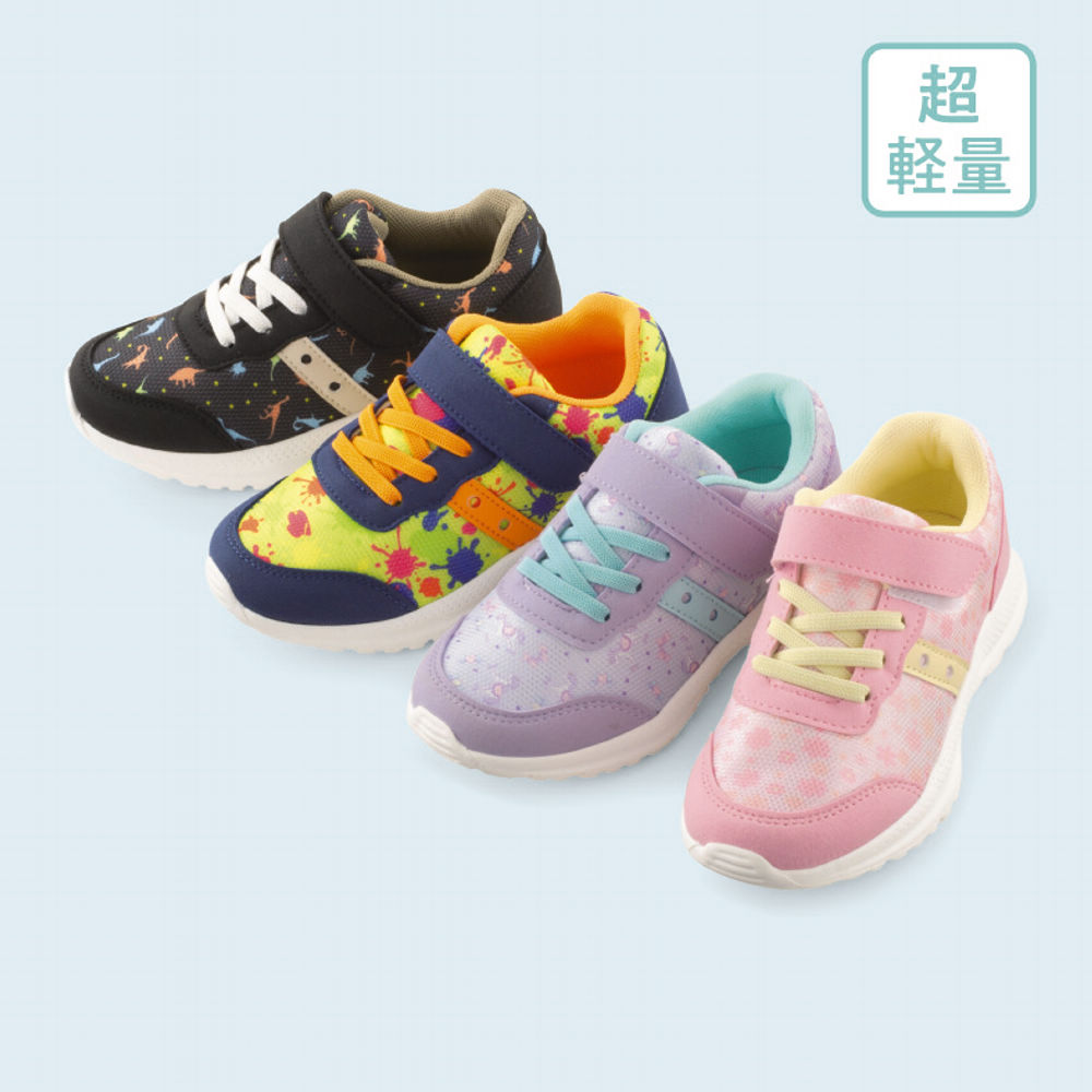 キッズスニーカー(超軽量・面ファスナー付)【15.0～18.0cm】 | 激安靴