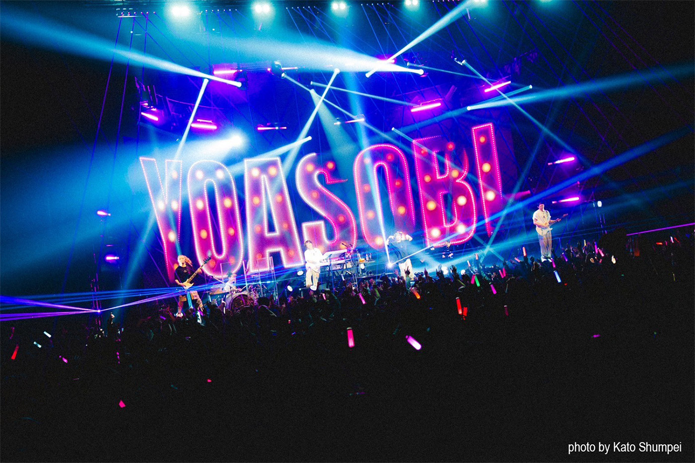 アジア初、YOASOBIのコンサートツアーZEPP TOUR 2024 “POP OUT”で