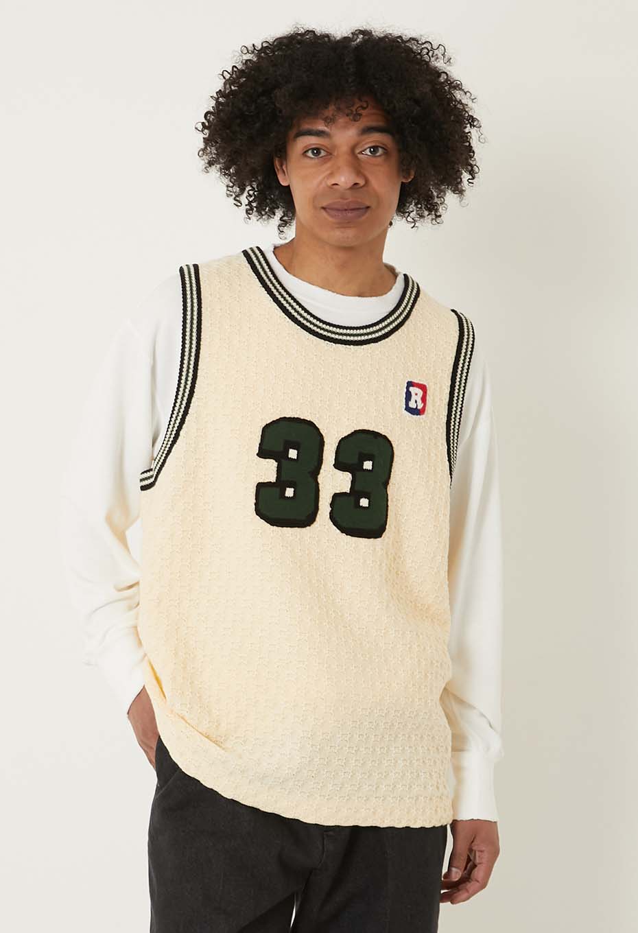 RICE NINE TEN / Knitting Basketball Shirt | RICE NINE TEN