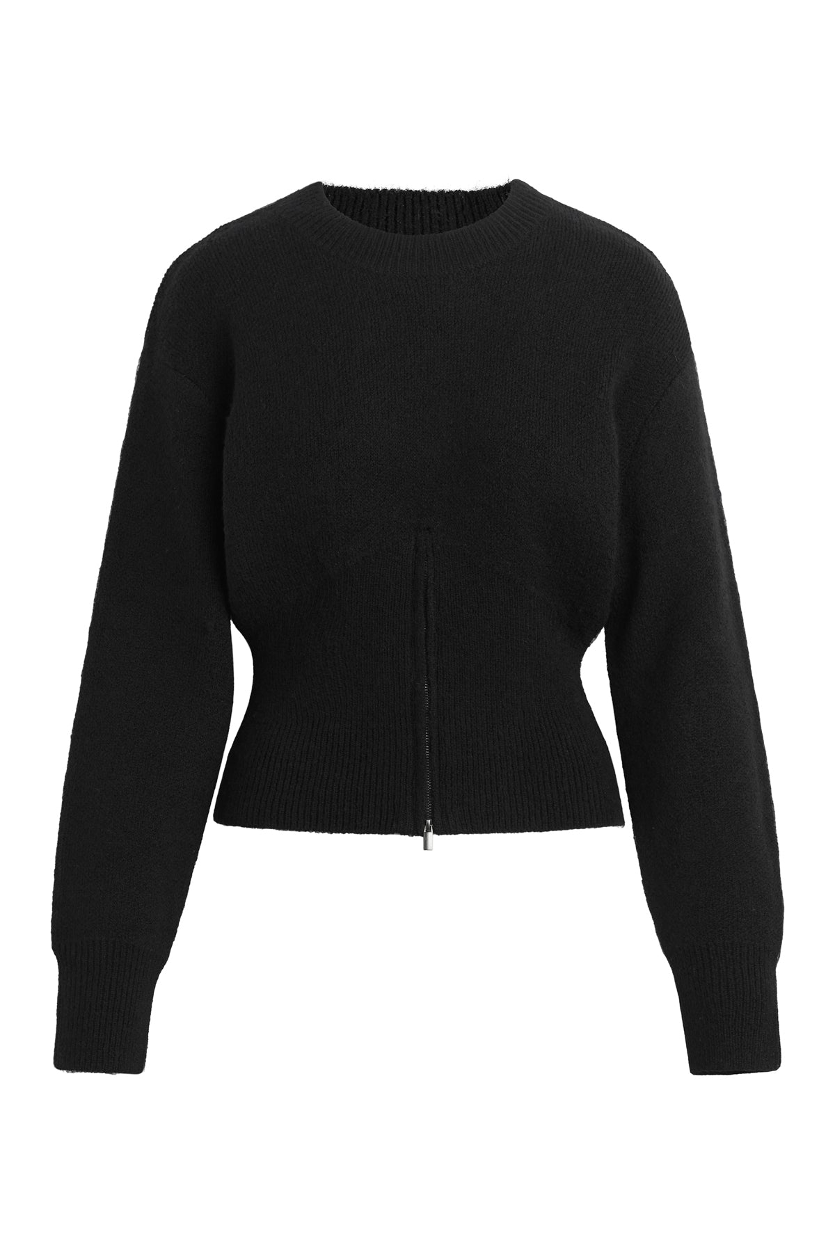 Lizbeth Front Zip Sweater | Premium Italian Fabric | Hudson Jeans