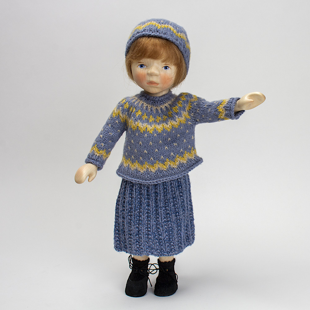 ポングラッツ人形木製（H384）：おもちゃ：百町森