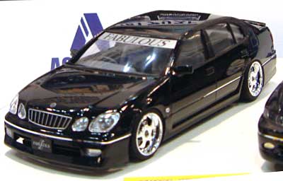 1/24 スーパー VIP カー ファブレス JZS161 アリスト アオシマ文化教材社