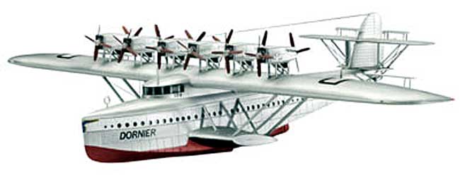 1/144 旅客機 ドルニエ Do X Revell (レベル)