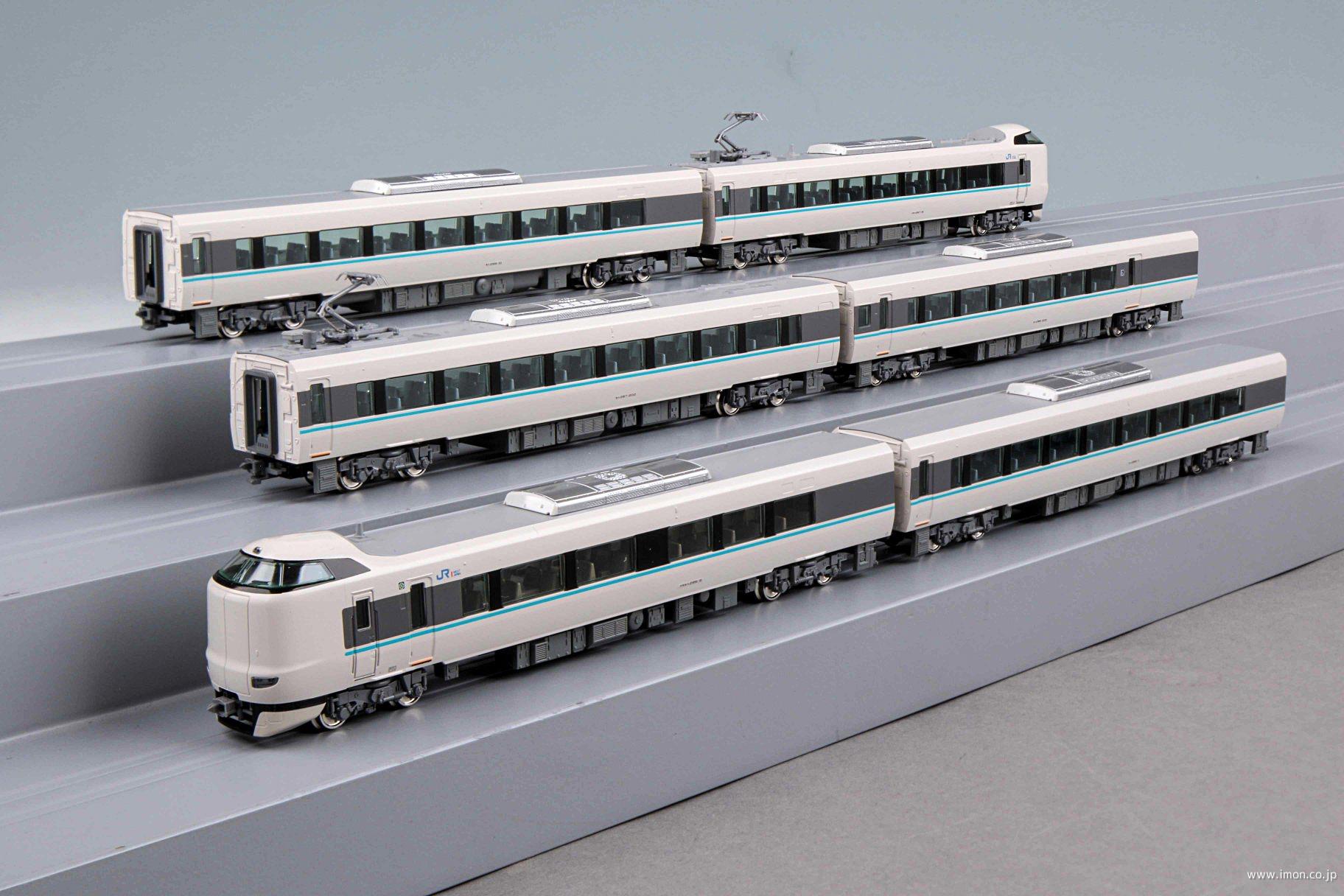 TOMIX381系くろしお基本6両セット（増結セットはジャンク品） TOMIX381