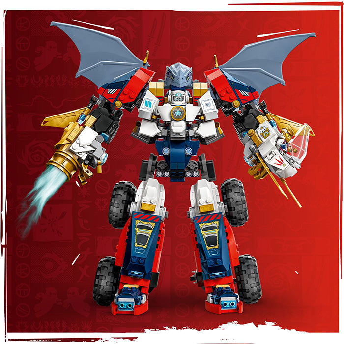 LEGO® NINJAGO® 4in1 Zane's Ultra Combiner Mech Ninja Toy 71834