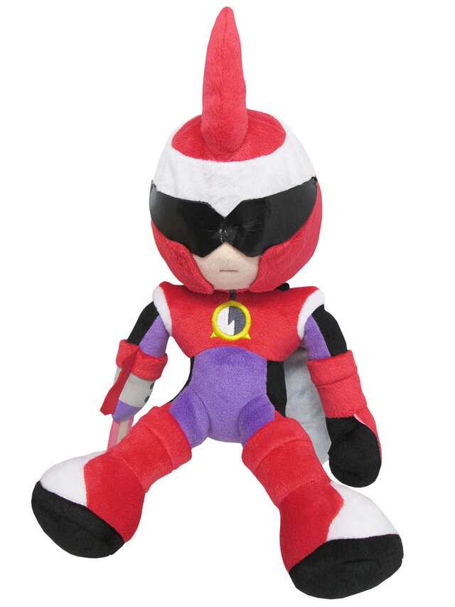 ロックマン ブルース S ぬいぐるみ CAPCOM 三栄貿易（株）未使用タグ