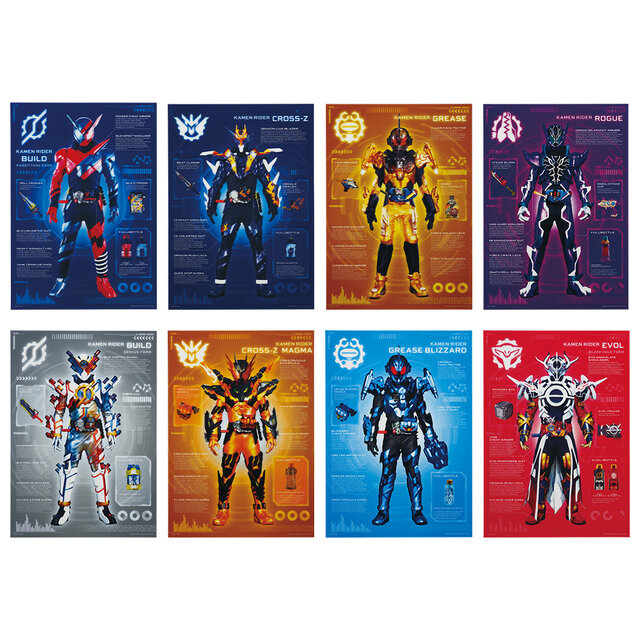 一番くじ「仮面ライダービルド」2次元と3次元が融合したジオラマ