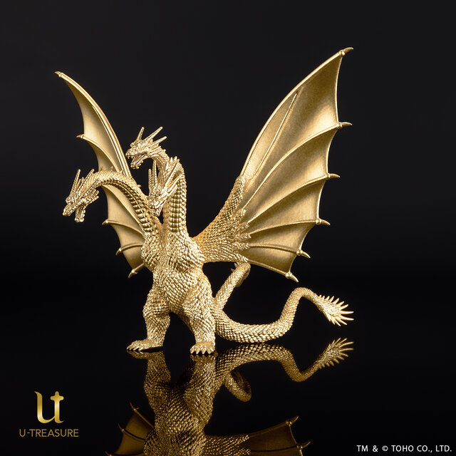 最強の怪獣兵器「メカゴジラ」ミニサイズ“金”フィギュアが、数量限定で