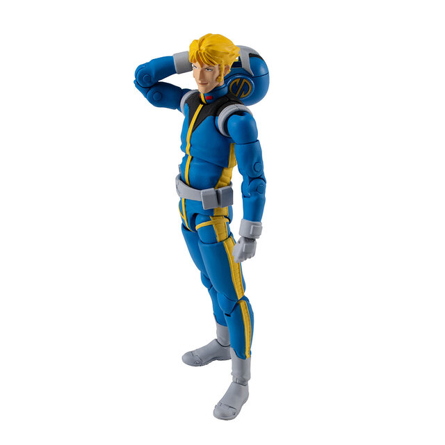 ガンダム」スレッガー、ミライが可動フィギュア「G.M.G.」に