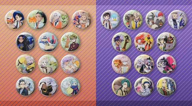 ポケモンSV』缶バッジコレクション、ポケセンで本日15日発売！チリ