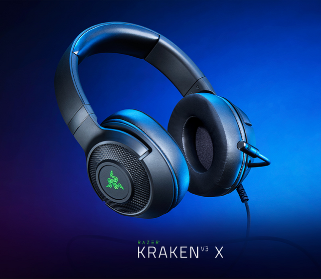 Razerが人気のゲーミングヘッドセットKrakenの最新モデル「Kraken V3 X