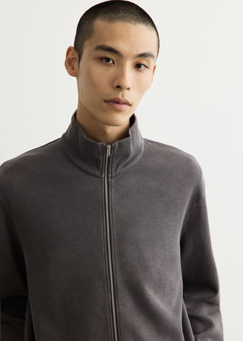 Shrunken Full Zip Polo