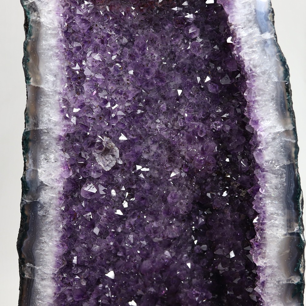 特別価格]ブラジル産アメジストドーム（全長56cm） - 埼玉県吉川市の