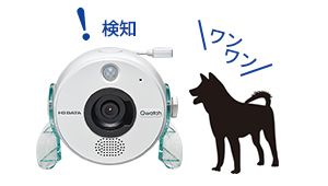 TS-NS410W | AI＆5つのセンサー搭載 ネットワークカメラ「Qwatch（ク