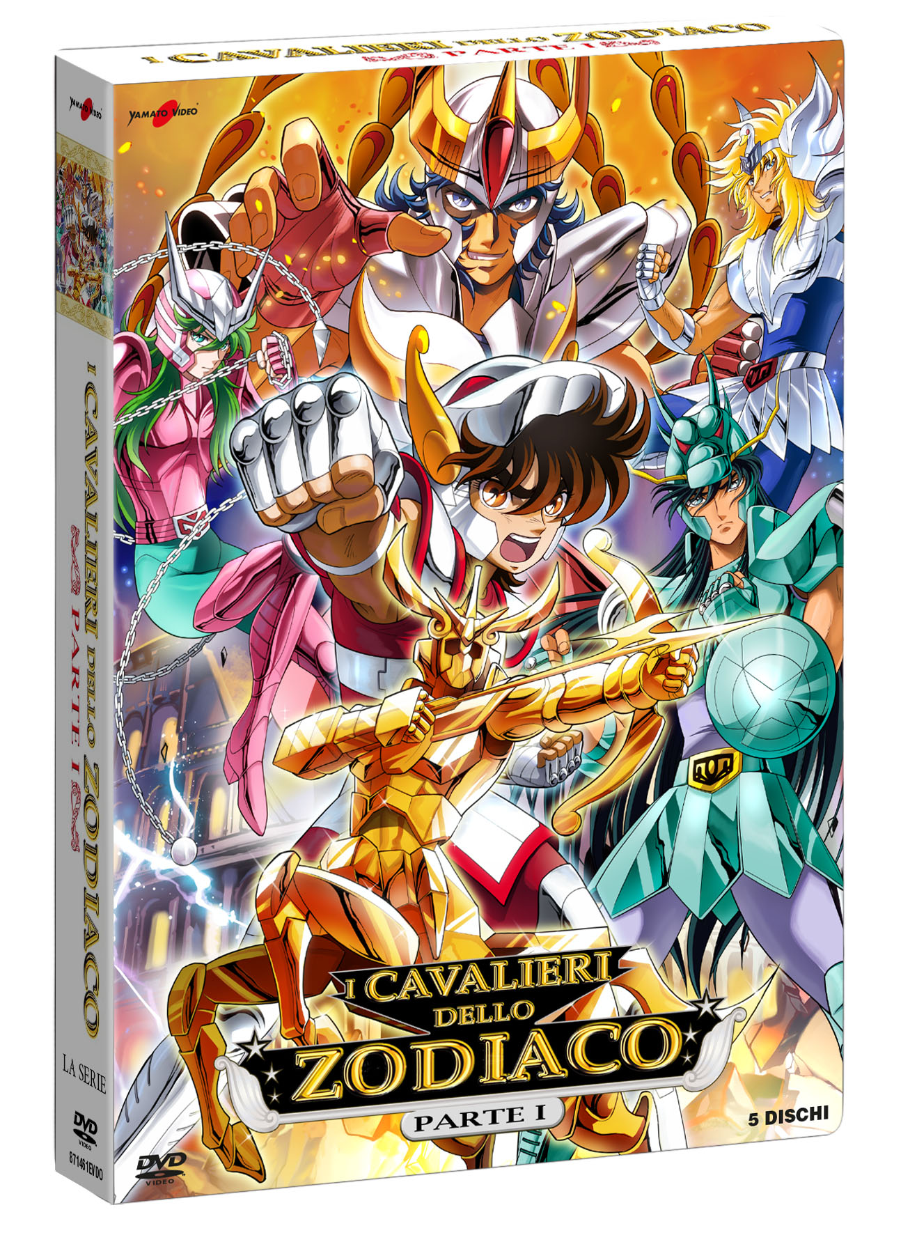 Cavalieri dello Zodiaco Pt. 1 (5 DVD) New Edition + Booklet - DVD