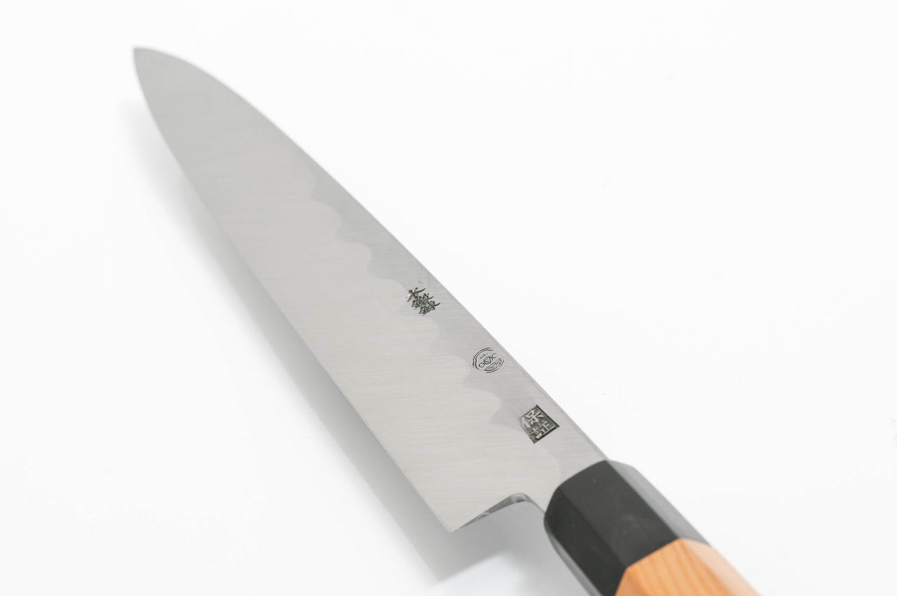 堺一文字光秀 青鋼 紋鍛錬 柳刃包丁