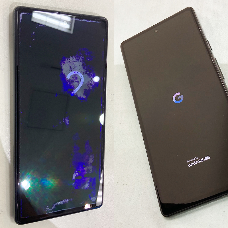 Google Pixel 6a画面修理レポート | スマホ修理ならiCracked