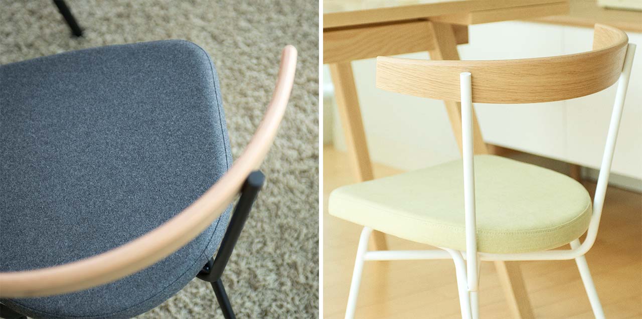 在庫品】FERRET CHAIR WOOD SEAT Black｜リビング・ダイニングチェア