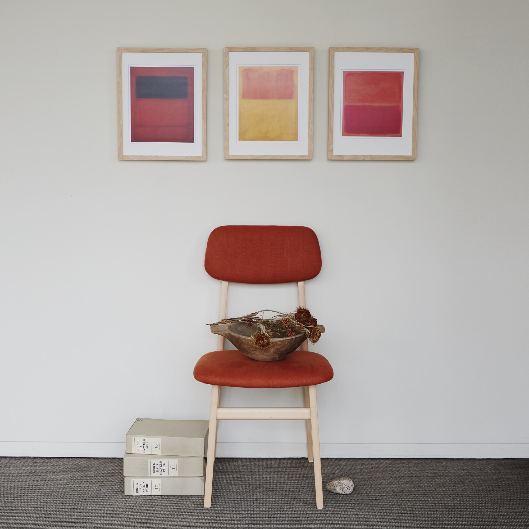 定番品】マーク・ロスコ 「Orange and Tan,1954」｜ポスター｜IDEE