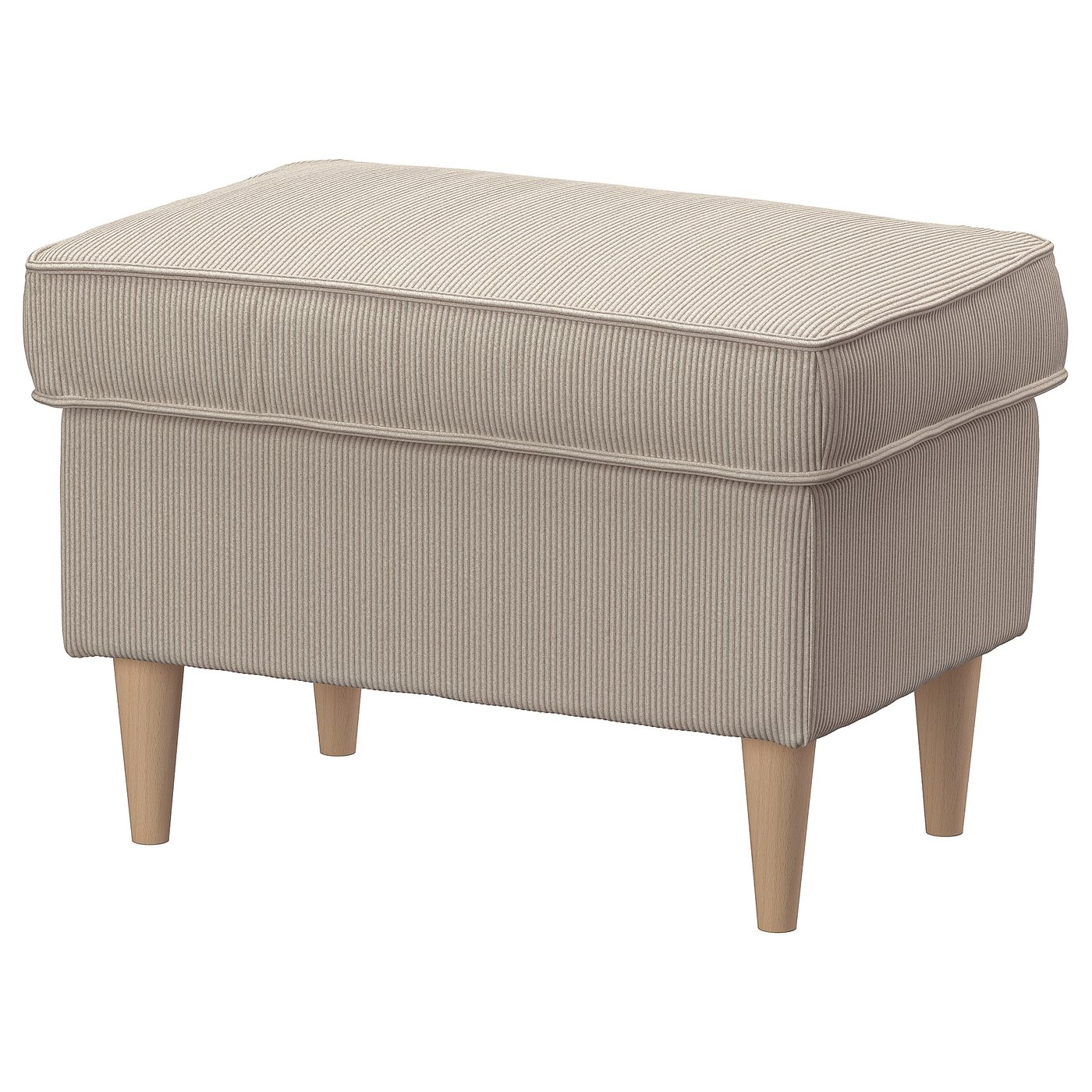 STRANDMON ottoman, Kelinge beige - IKEA