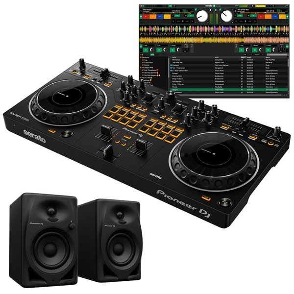Pioneer DJ DDJ-REV1 + DM-40D スピーカーセット 【無償ダウンロード版