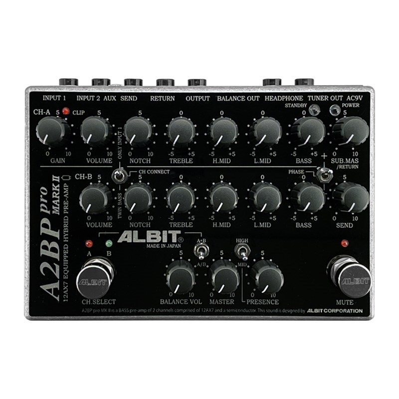 ALBIT 【入荷待ち、ご予約受付中】 A2BP pro MARK II ｜イケベ楽器店