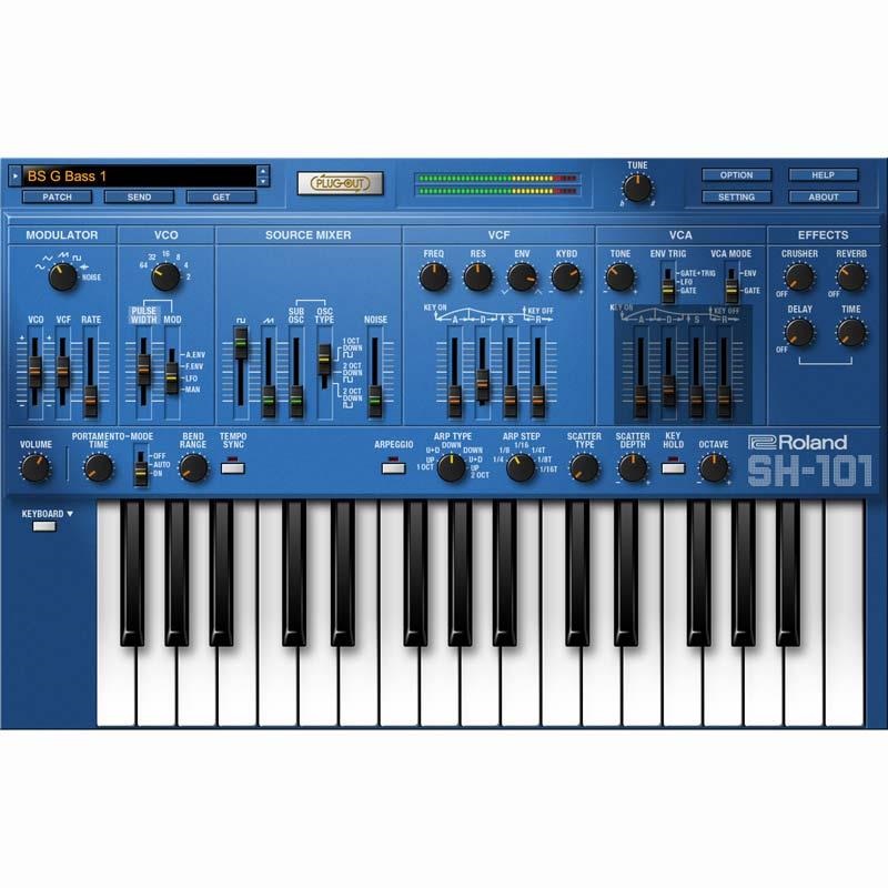 Roland SH-101 Software Synthesizer [Lifetime Key] (ローランド