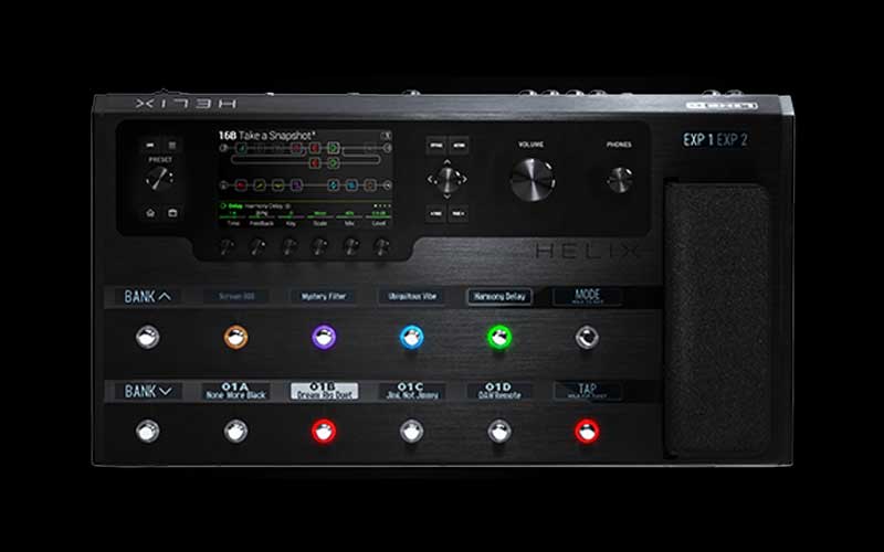 Helix Floor ｜ Line 6 - Helix ｜ 次世代のプロスペックギター