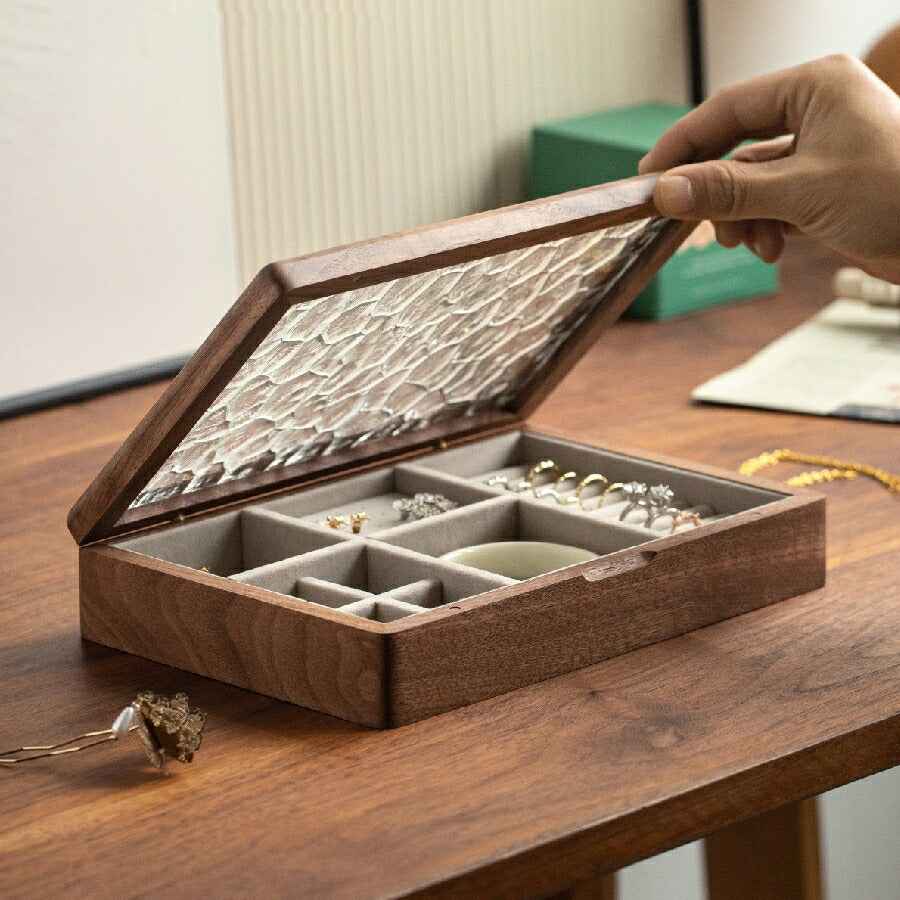 IwaiLoft 大切な物を美しいウッドケースに！ジュエリーボックス
