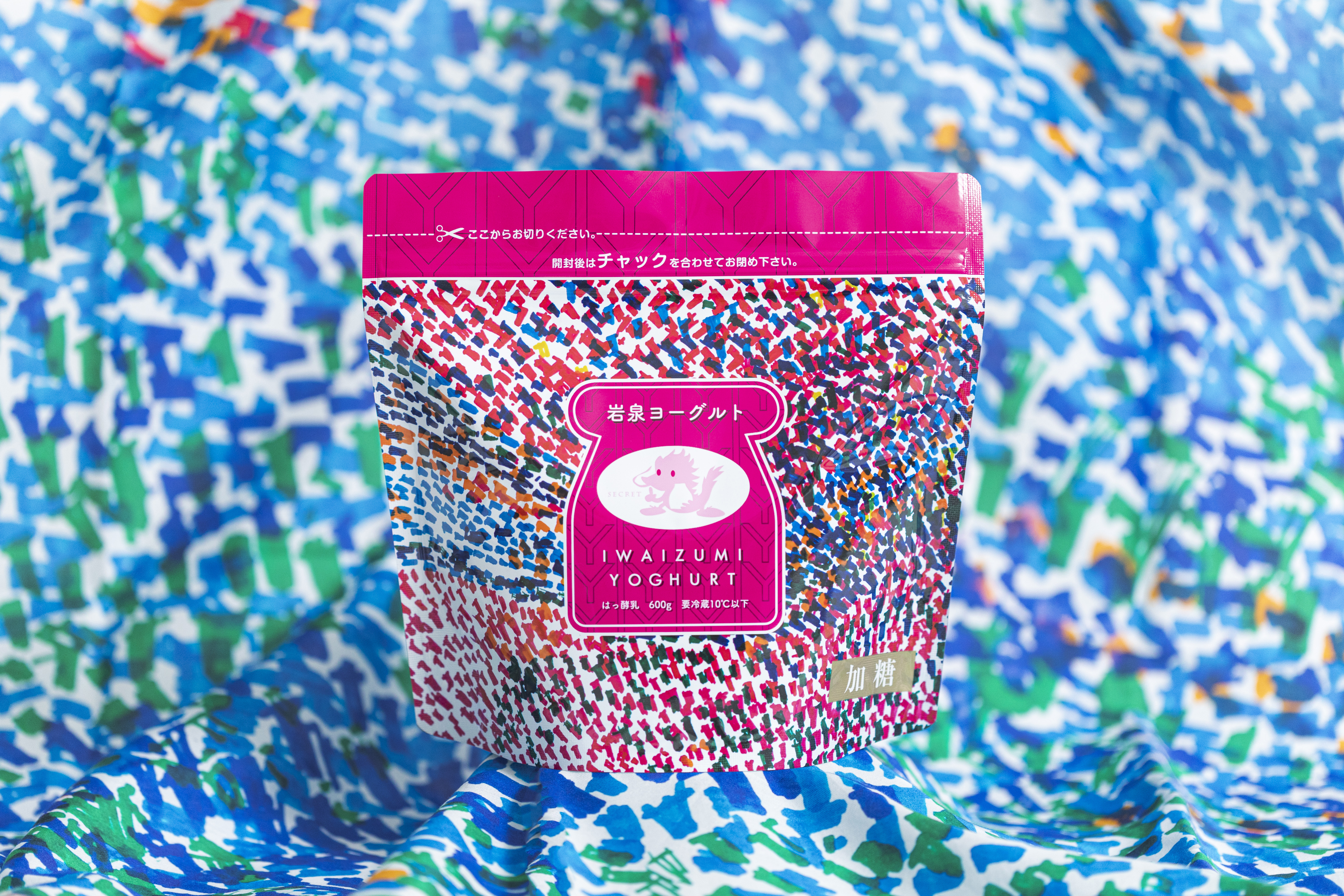 岩泉ヨーグルト ヘラルボニーパッケージ加糖【600g】