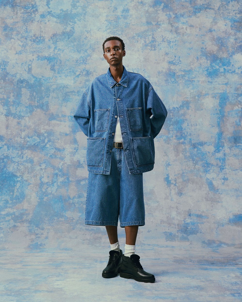 COOTIE PRODUCTIONS/Denim Coverall（Indigo Hard Wash）［デニム