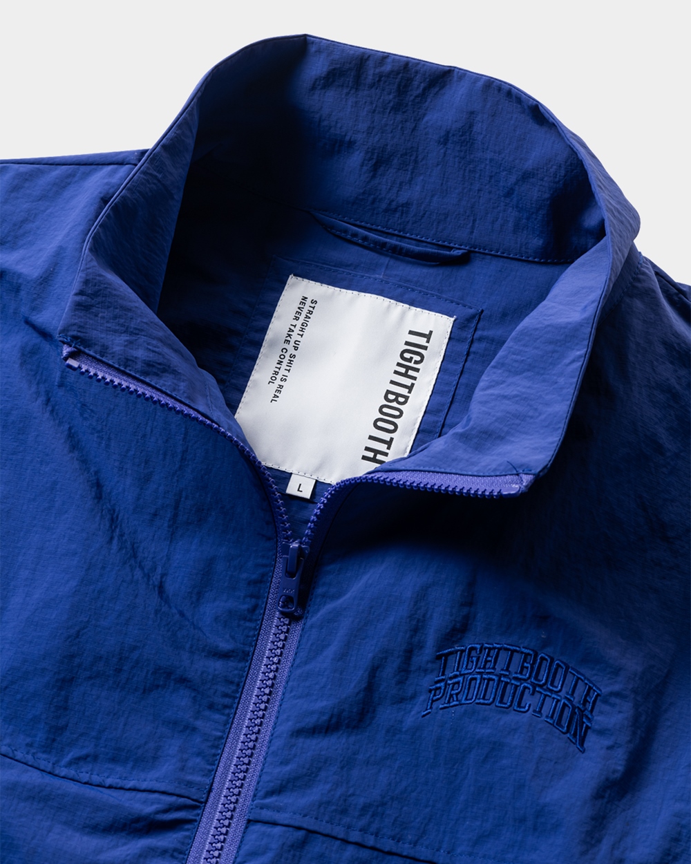 30％OFF】TIGHTBOOTH/RIPPLE TRACK JACKET（Blue）［リップルトラック