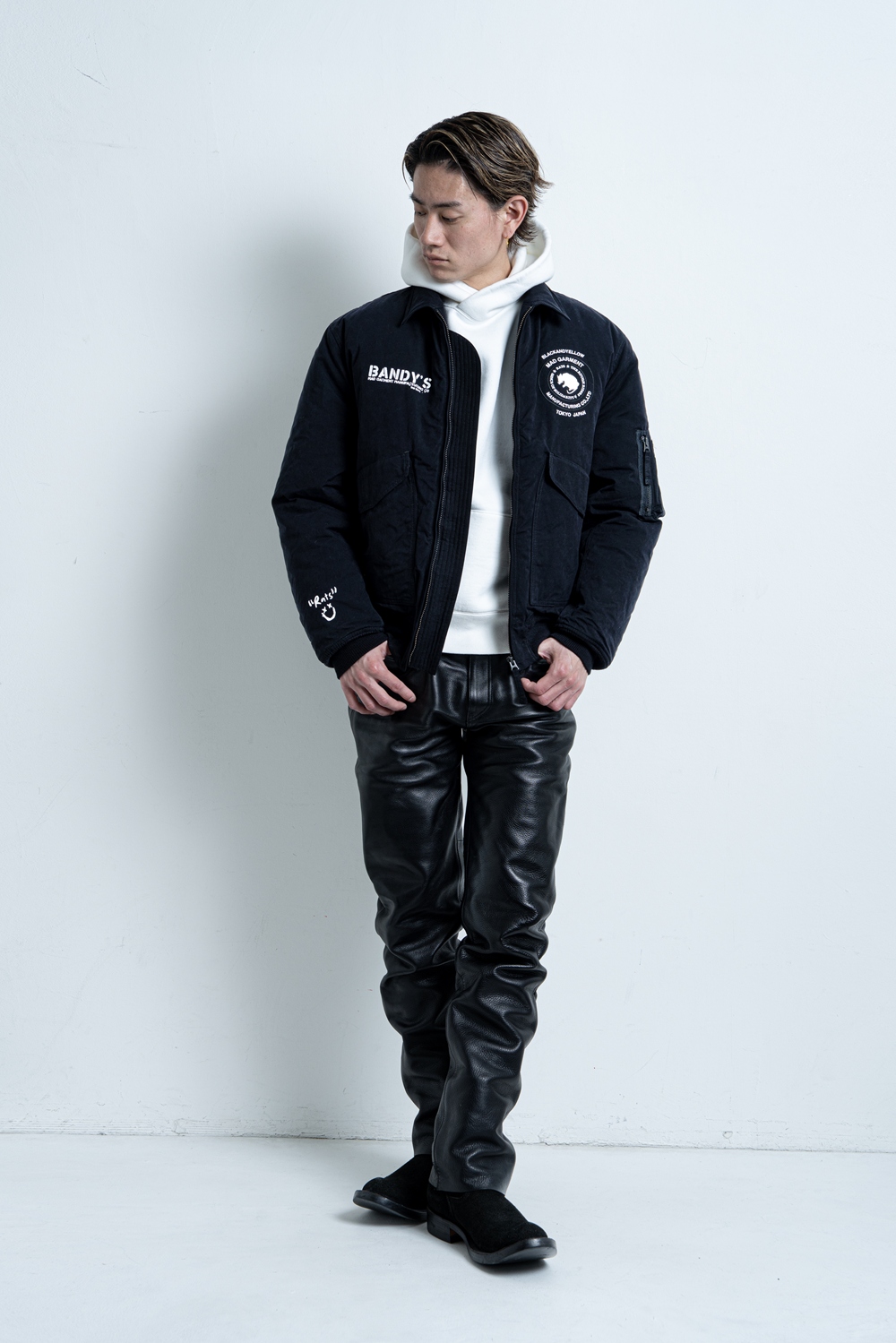 RATS/CWU（BLACK）［CWU-25秋冬］ - JONAS