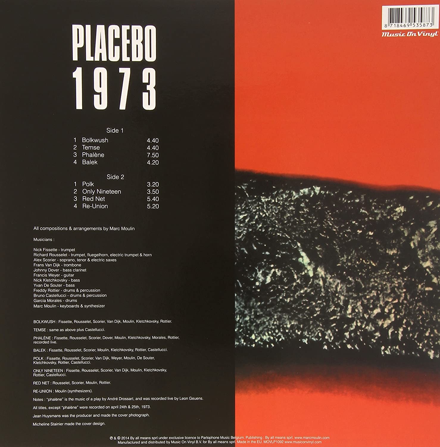 Placebo - 1973 - LP | JazzMessengers
