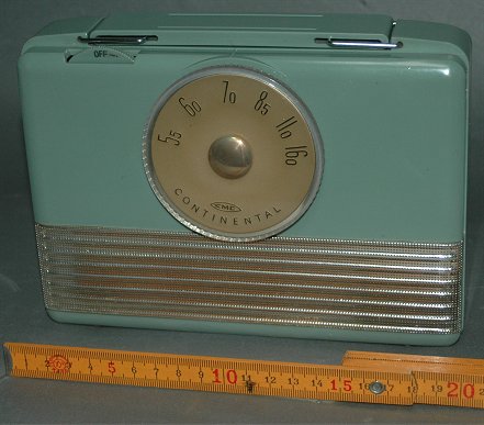 真空管式ポータブルラジオの離陸