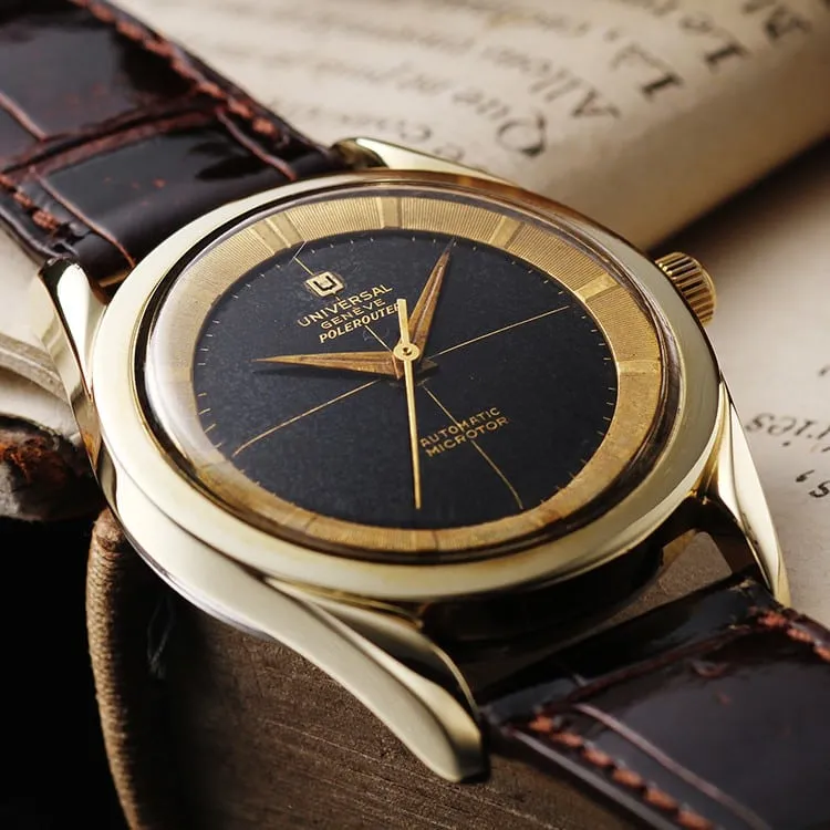 美品 ユニバーサルジュネーブ UNIVERSAL GENEVE 手巻き 動作品