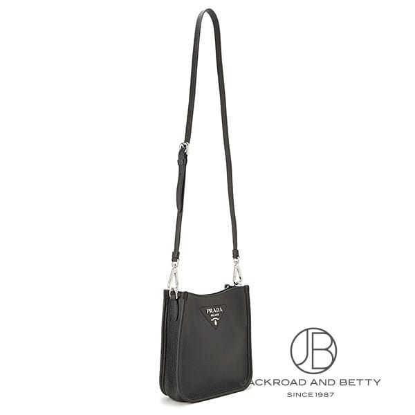 レザー ミニ ショルダー バッグ ブラック 黒[1BH191 2DKV F0002