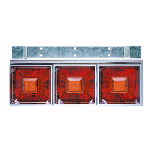 角型3連フラッシュテールランプ大型 リレー付 | 株式会社ジェット