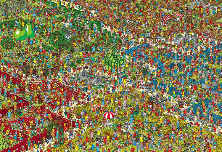 BEV-1000M-011 ウォーリーをさがせ！ Where's Wally？はなをくすぐる夢